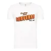 T-shirt casual à manches courtes Converse pour homme, imprimé « Loose Alphabet », blanc