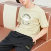 T-shirt Chuck Patch, tailles asiatiques « Olive Aura »