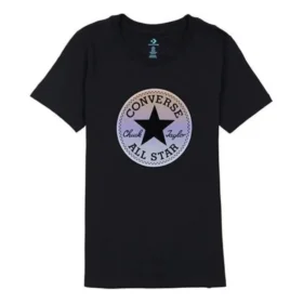 T-shirt Chuck Taylor All Star T-shirt Tailles asiatiques « Noir Blanc »