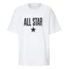 T-shirt Chuck Taylor All Star, tailles asiatiques « White Black »