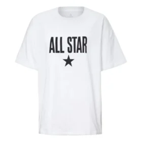 T-shirt Chuck Taylor All Star, tailles asiatiques « White Black »