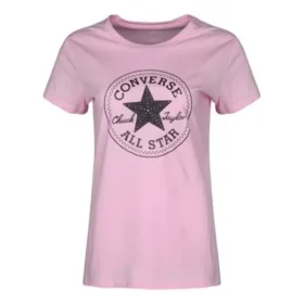 T-shirt Chuck Taylor Tailles asiatiques « Rose Noir »