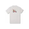 T-shirt City Escape, tailles asiatiques « Egret »
