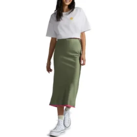 T-shirt à col rond avec imprimé floral oversize, tailles asiatiques « Blanc »