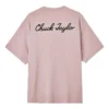 T-shirt à col rond avec patch Chuck Taylor, tailles asiatiques « Pink »
