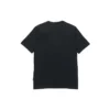 T-shirt à col rond et manches courtes avec logo alphabétique imprimé, noir