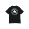 T-shirt à col rond et manches courtes Chuck Taylor All Star Logo Printing « Noir »