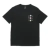 T-shirt à col rond et manches courtes Converse Creative Sports pour homme, noir