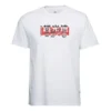 T-shirt à col rond et manches courtes Converse imprimé pour homme, blanc