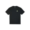 T-shirt à col rond et manches courtes Converse Logo Printing pour homme, noir
