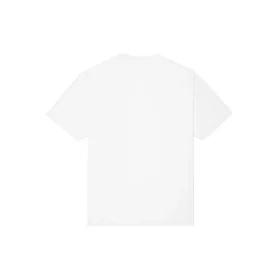 T-shirt à col rond et manches courtes Converse Skeleton Printing Knit pour homme, blanc
