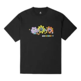 T-shirt à col rond Much Love Tailles asiatiques « Black »