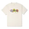 T-shirt à col rond « Much Love » – Tailles asiatiques « Blanc »