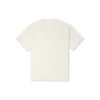 T-shirt à col rond « Much Love » – Tailles asiatiques « Blanc »