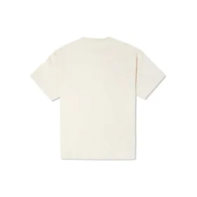 T-shirt à col rond « Much Love » – Tailles asiatiques « Blanc »