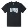 T-shirt Comic Chuck, tailles asiatiques « Noir »