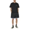T-shirt Cons x Quartersnacks – Tailles asiatiques « Noir »