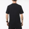 T-shirt Converse Chuck Pattern à col rond, décontracté, sportif et respirant, à manches courtes, noir, pour homme
