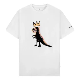 T-shirt Converse x Basquiat Pez Dispenser, tailles asiatiques « Blanc » T-shirt Converse x Basquiat Pez Dispenser, tailles asiatiques « Blanc »