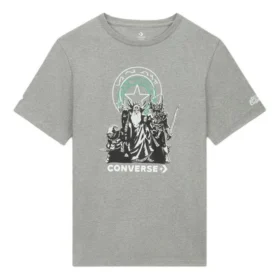 T-shirt Converse x Dungeons & Dragons Character, tailles asiatiques « Vintage Grey Heather »