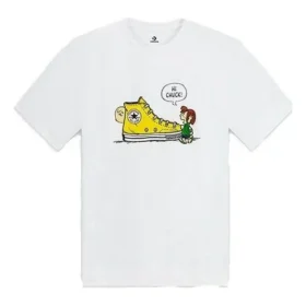 T-shirt Converse x Peanuts Chuck – Tailles asiatiques « Blanc »