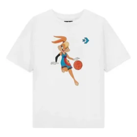 T-shirt Converse x Space Jam A New Legacy Lola, tailles asiatiques « Blanc »