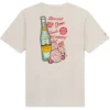 T-shirt Converse x Topo Chico, tailles asiatiques « Beige Red »