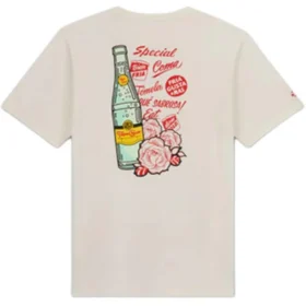 T-shirt Converse x Topo Chico, tailles asiatiques « Beige Red »