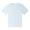 T-shirt à coupe standard Go-To avec motif étoile et chevrons brodés – Tailles asiatiques « Bleu clair »