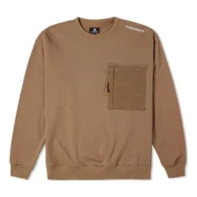 T-shirt Cozy Utility Crew, tailles asiatiques « Marron »