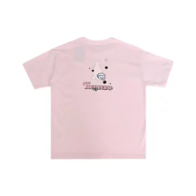 T-shirt d&rsquo;été pour la plage, tailles asiatiques « Rose »