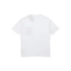 T-shirt décontracté à manches courtes et poche pour homme, blanc