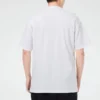 T-shirt décontracté à manches courtes et poche pour homme, blanc