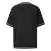 T-shirt décontracté, tailles asiatiques « Noir Jaune »