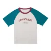 T-shirt de baseball avec logo, tailles asiatiques « White Blue »