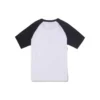 T-shirt de baseball à logo, tailles asiatiques « Blanc Noir »