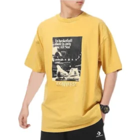 T-shirt de basket Chuck Taylor Washed Archive, tailles asiatiques « Jaune »