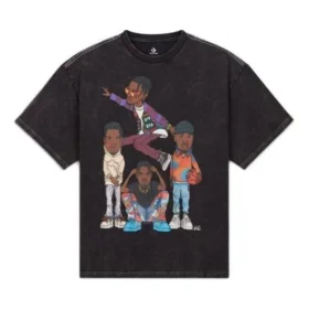 T-shirt de joueur Shai Gilgeous-Alexander, tailles asiatiques « Noir »