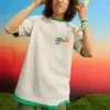 T-shirt de pêche d&rsquo;été, tailles asiatiques « Gris »