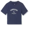 T-shirt de skateboard « Bleu marine »