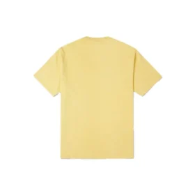 T-shirt de sport à col rond et manches courtes brodé Converse pour homme, jaune T-shirt de sport à col rond et manches courtes brodé Converse pour homme, jaune