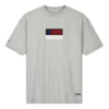T-shirt de sport à col rond et manches courtes pour homme Converse x Thisisneverthat avec logo imprimé, gris clair