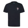 T-shirt de sport à manches courtes Converse pour homme, noir