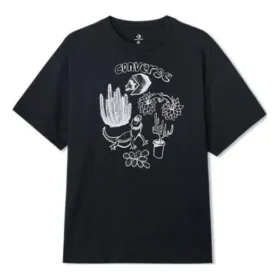 T-shirt Desert Neighbors, tailles asiatiques « Noir »