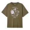 T-shirt Desert Neighbors, tailles asiatiques « Vert olive »