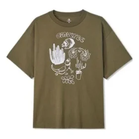 T-shirt Desert Neighbors, tailles asiatiques « Vert olive »