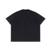 T-shirt délavé style skateboard, tailles asiatiques « Noir délavé »
