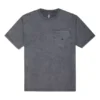 T-shirt Fashion Pocket, tailles asiatiques « Gris foncé »