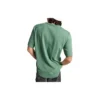 T-shirt Go-To à chevrons et étoile brodée, coupe standard, tailles asiatiques « Olive »