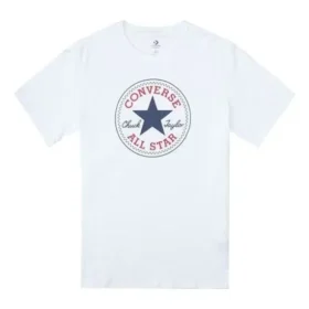 T-shirt Go-To Chuck Taylor All Star Patch, coupe standard, tailles asiatiques « Blanc »